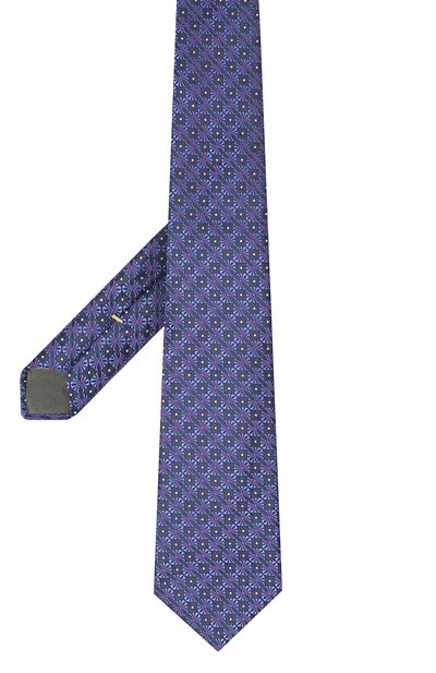 Шелковый галстук CANALI фиолетового цвета по цене 8620 руб., арт. 18/HJ02311, фото 2 Шелковый галстук CANALI, арт. 18/HJ02311, фото 2