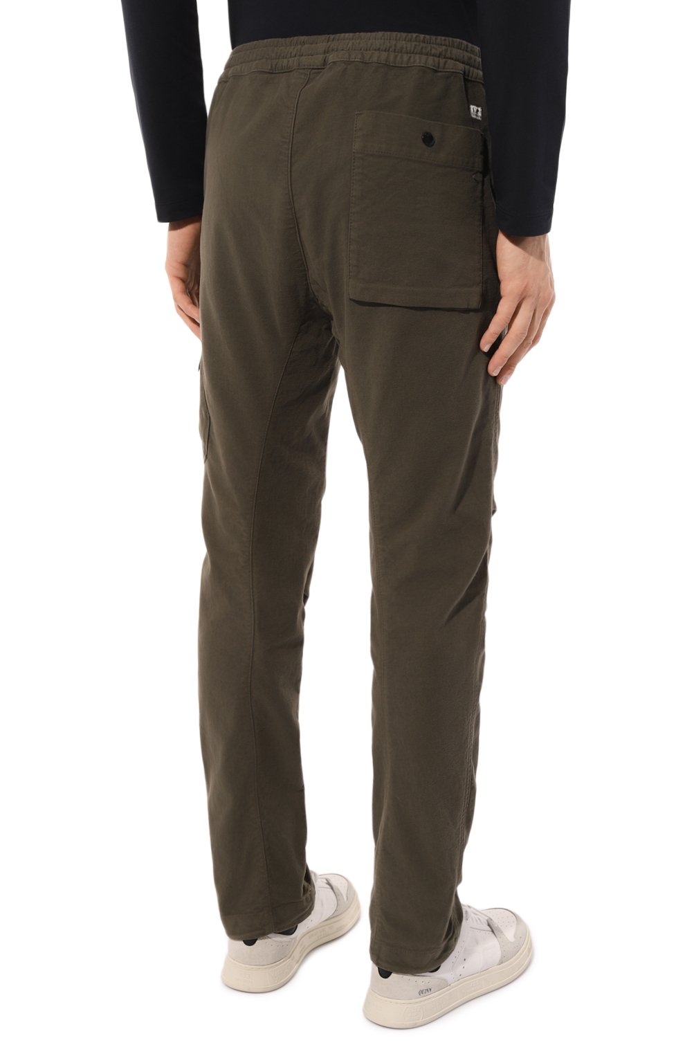 Хлопковые брюки C.P. COMPANY, арт. 17CMPA180A110233G, фото 4