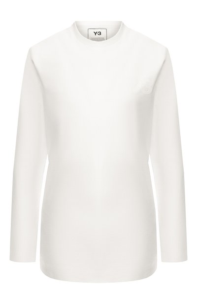 Хлопковый лонгслив Y-3, арт. FN3463/W, фото 1
