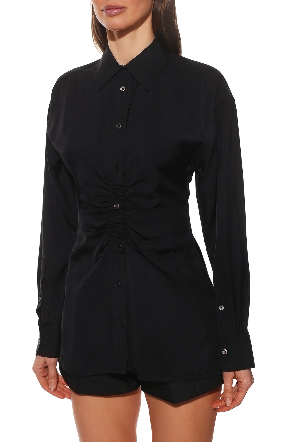Рубашка из вискозы ALEXANDER WANG, арт. 1WC1221570, фото 3