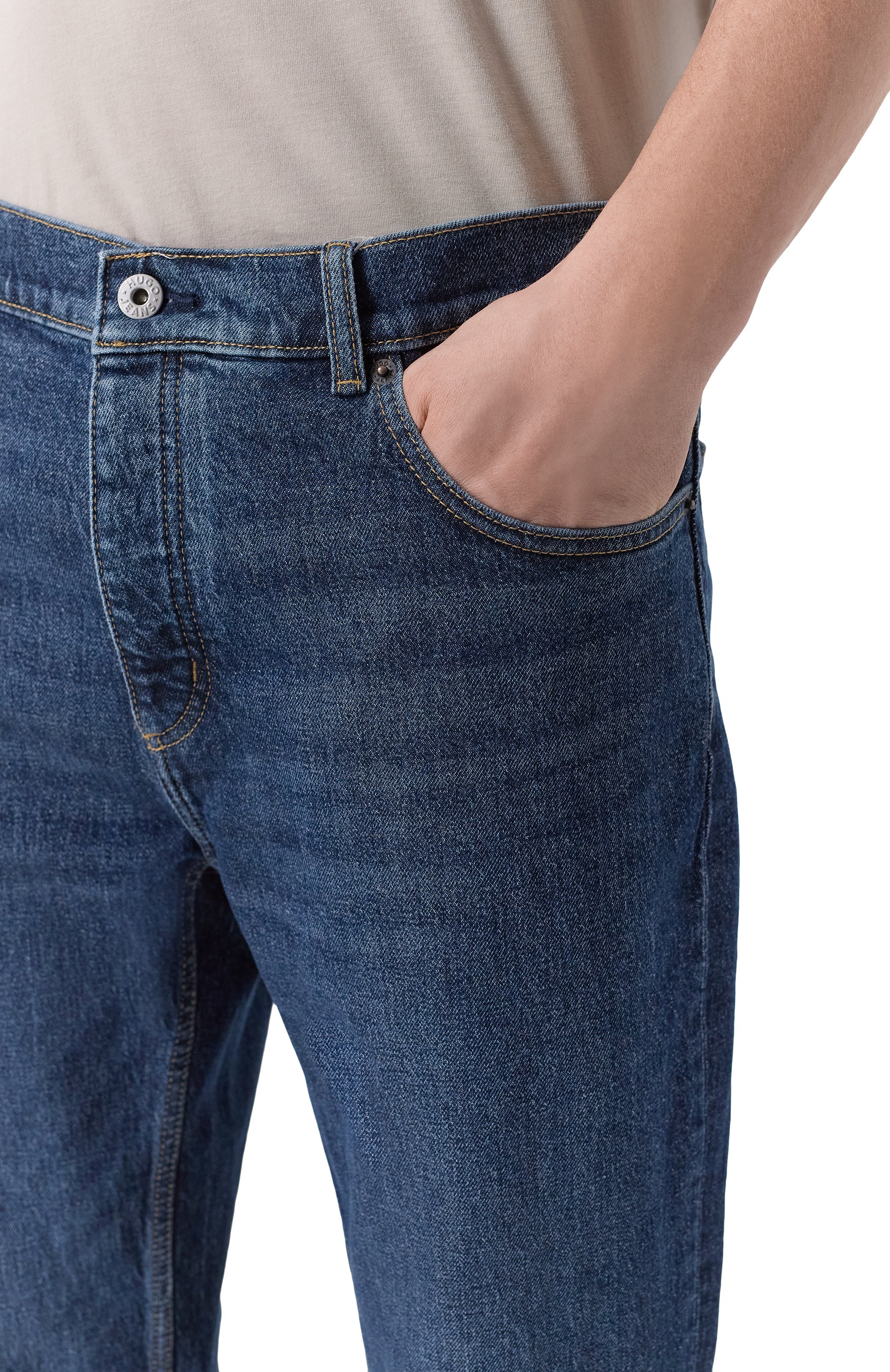 Джинсы brody HUGO BLUE темно-синего цвета по цене 13600 руб., арт. 50551889, фото 5 Джинсы brody HUGO BLUE, арт. 50551889, фото 5