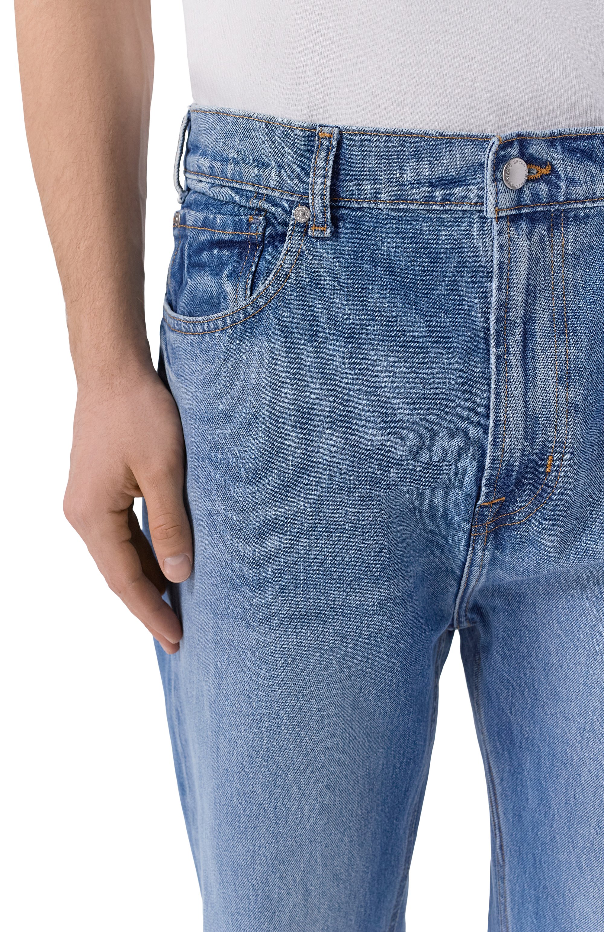 Джинсы easy straight 7 FOR ALL MANKIND, арт. 7T5H0E35-1DS, фото 5