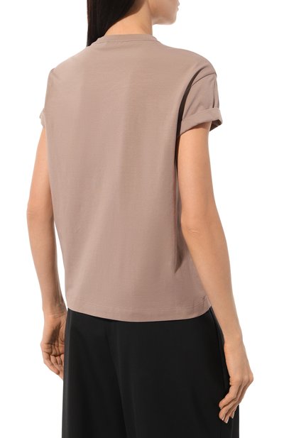 Хлопковая футболка BRUNELLO CUCINELLI, арт. M0T18BB300, фото 4
