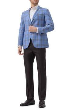 Пиджак из шерсти и шелка LUIGI BIANCHI, арт. 2564/52003, фото 3