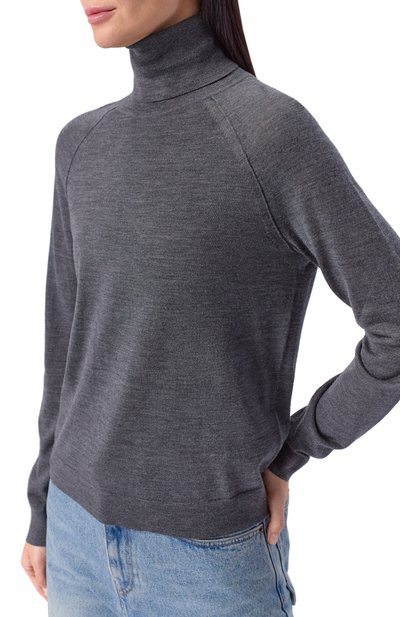 Шерстяная водолазка BOSS, арт. 50548298, фото 5