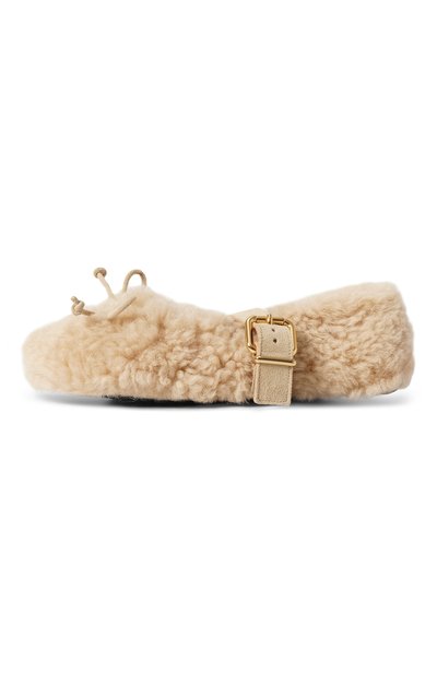 Балетки из овчины MARNI, арт. BAMS007200/P7844, фото 4