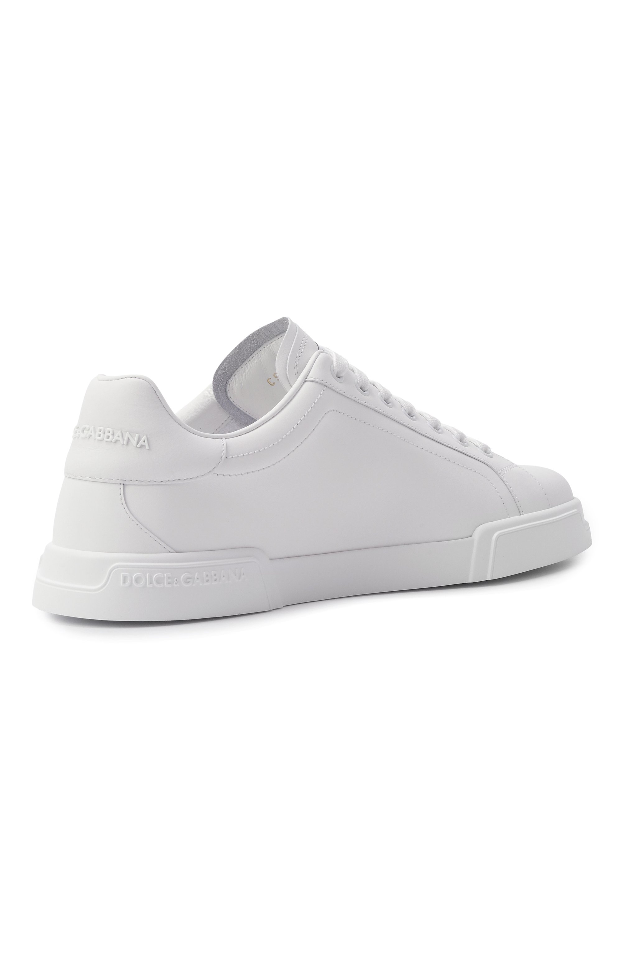 Кожаные кеды portofino DOLCE & GABBANA, арт. CS2332/A1065, фото 5