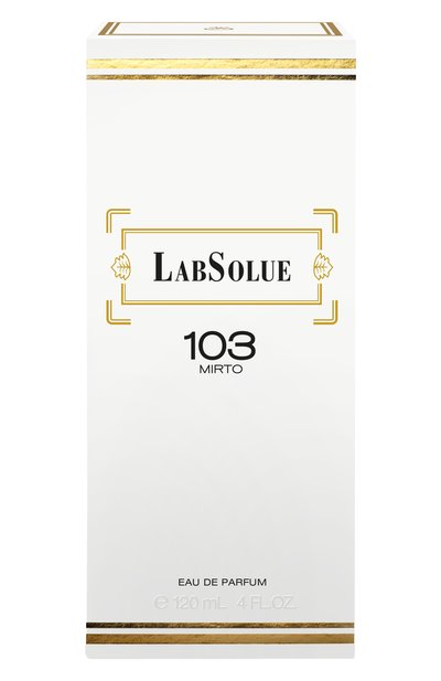 Парфюмерная вода 103 mirto (120ml) LABSOLUE бесцветного цвета по цене 28590 руб., арт. 8011530970260, фото 2 Парфюмерная вода 103 mirto (120ml) LABSOLUE, арт. 8011530970260, фото 2