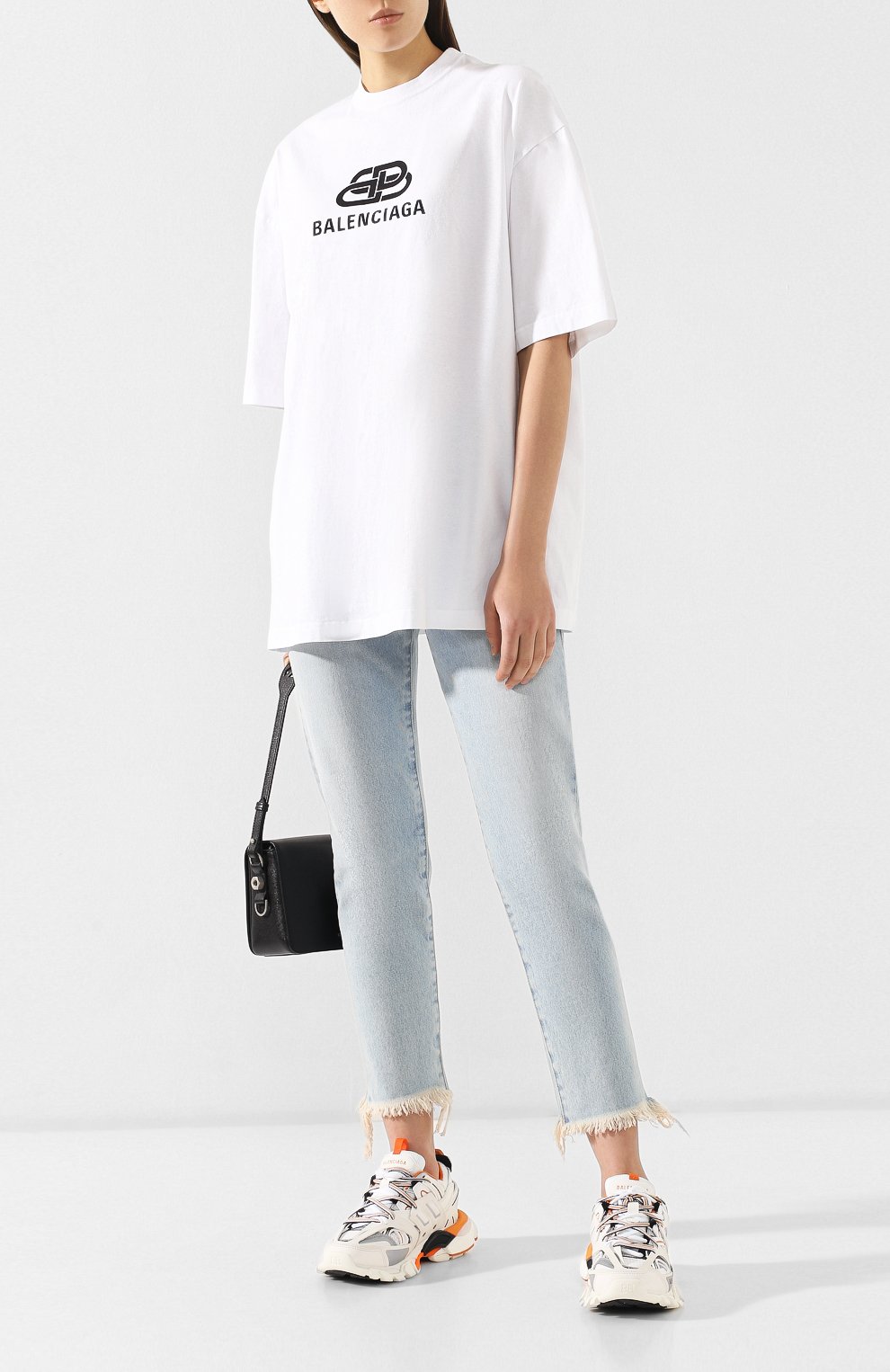 Хлопковая футболка BALENCIAGA, арт. 570813/TEV48, фото 2