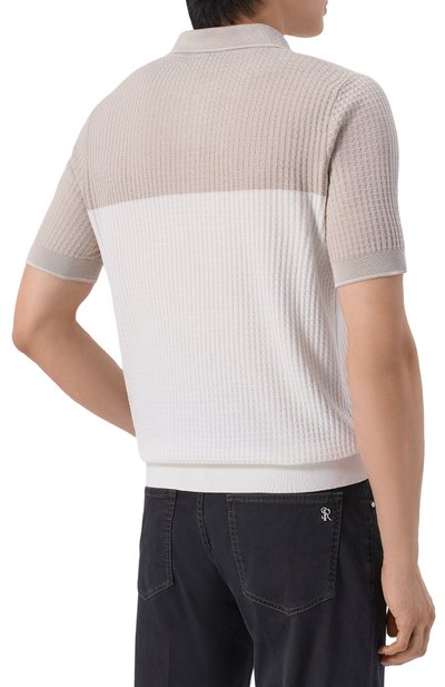 Поло из шелка и хлопка ZILLI, арт. KZP002M0107VFSTR0, фото 4