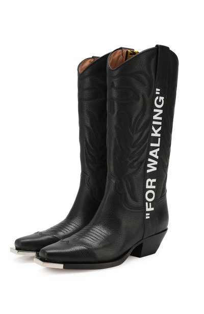 Кожаные сапоги for walking OFF-WHITE, арт. 0WIA124E19D681031001, фото 1