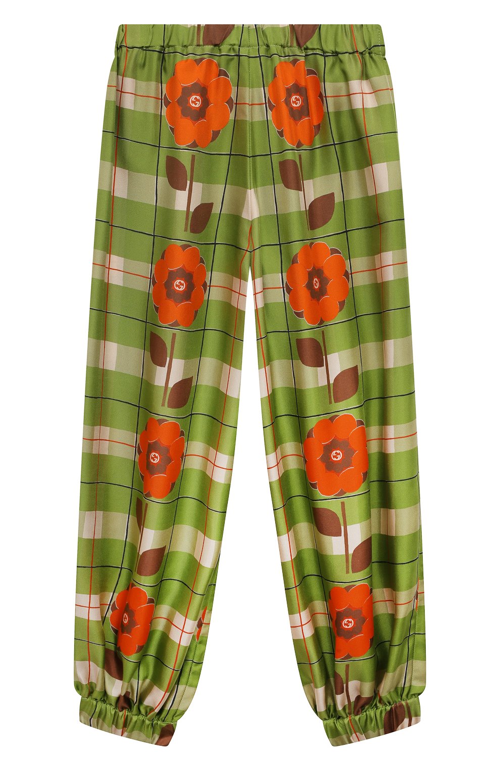 Шелковые джоггеры GUCCI, арт. 629038 ZAE60, фото 2