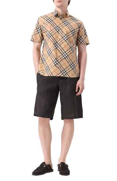 Льняные шорты DOLCE & GABBANA, арт. GV37AZ/FU4IK, фото 2