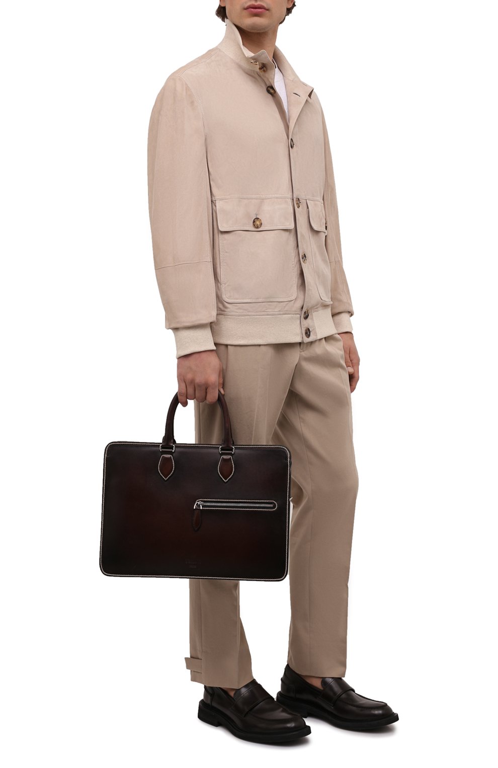 Кожаный портфель un jour BERLUTI, арт. M230791, фото 3