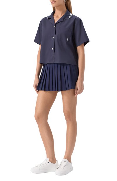 Юбка из вискозы SPORTY AND RICH, арт. SK012602302BL106, фото 2