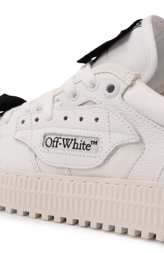 Кожаные кеды 3.0 Off Court  Off-White 0MIA29KC99LEA001 Белый  0MIA29KC99LEA001 Фото 7