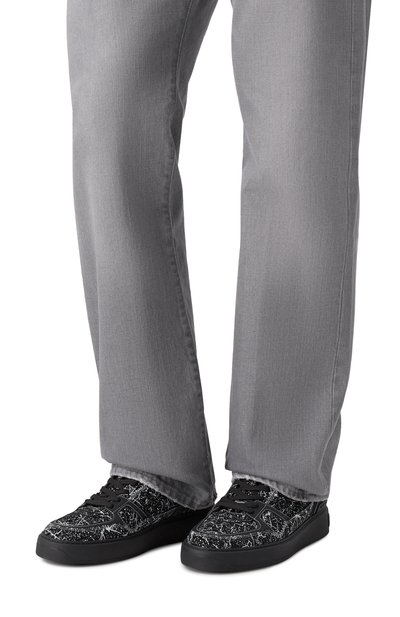 Замшевые кеды b-court skate BALMAIN, арт. EM0VI372/LSVG, фото 3