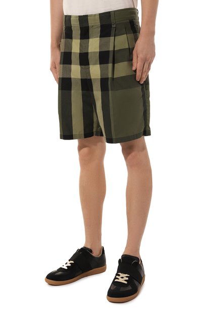Хлопковые шорты BURBERRY, арт. 8042781, фото 3