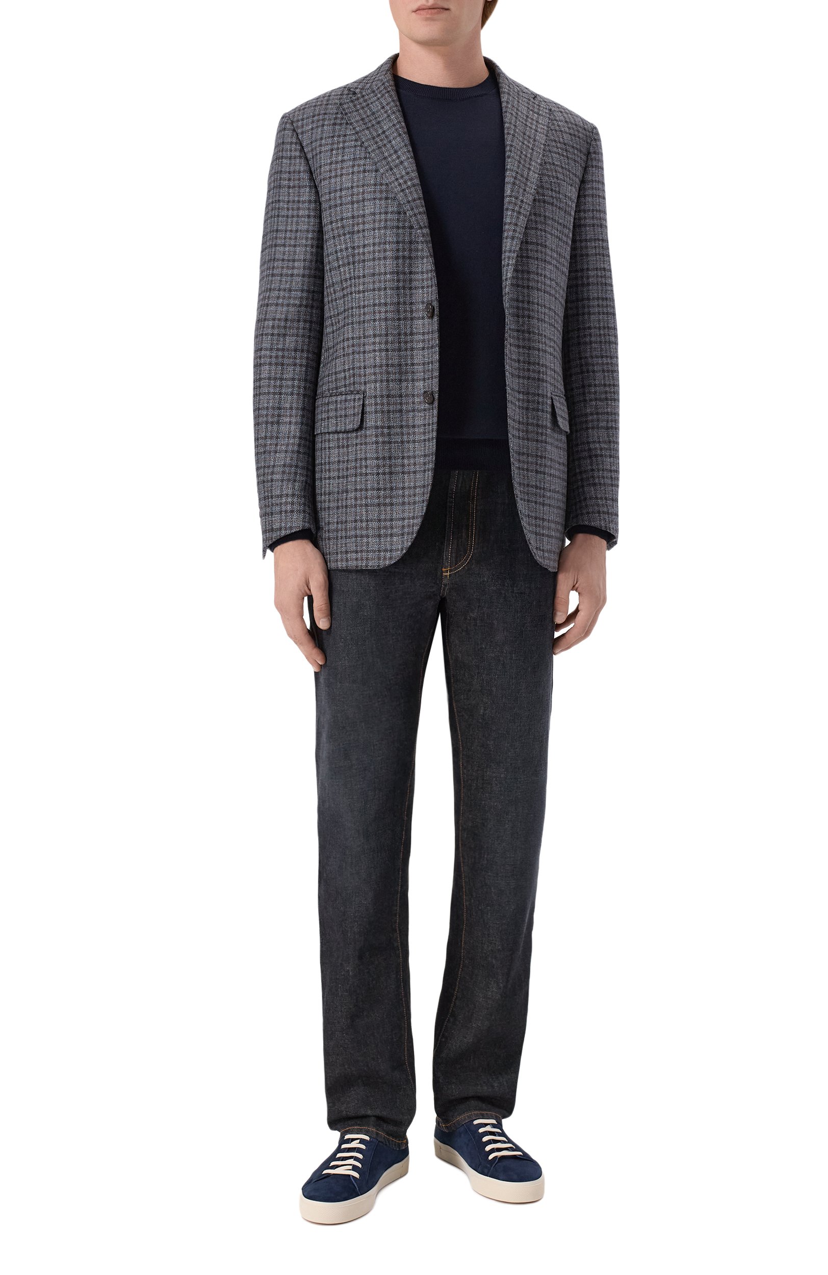 Шерстяной джемпер CORNELIANI, арт. 28M500/2A25100, фото 2