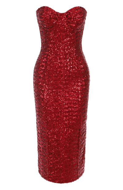 Женское платье с отделкой пайетками DOLCE & GABBANA, арт. F6DLBT/FLM7Q
