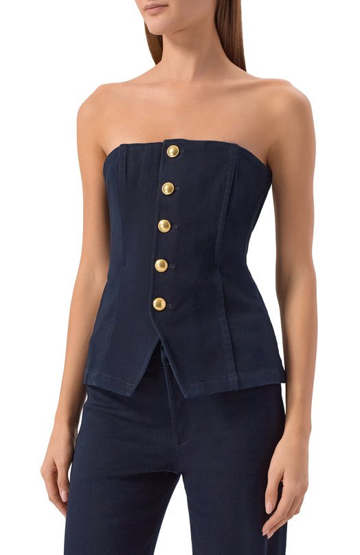 Джинсовый топ-корсет Ronan Paige 1K27F72-C863 Синий  1K27F72-C863 Фото 3