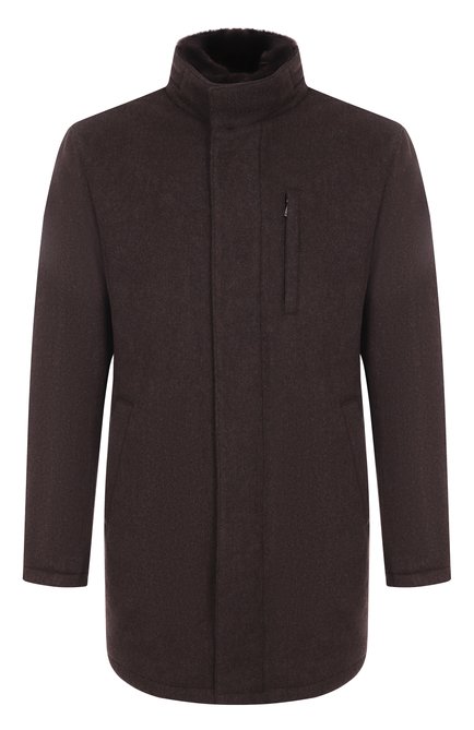 Мужская куртка с воротником из бобра ANDREA CAMPAGNA, арт. M0D/C0NN0R/052592GQ_SET