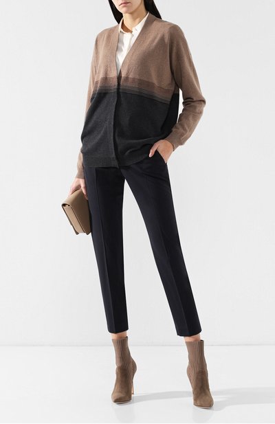 Шерстяные брюки со стрелками BRUNELLO CUCINELLI, арт. M0W07P6726, фото 2