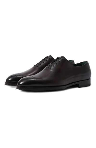 Мужские кожаные оксфорды STEFANO RICCI, арт. U002CG6548/VAN