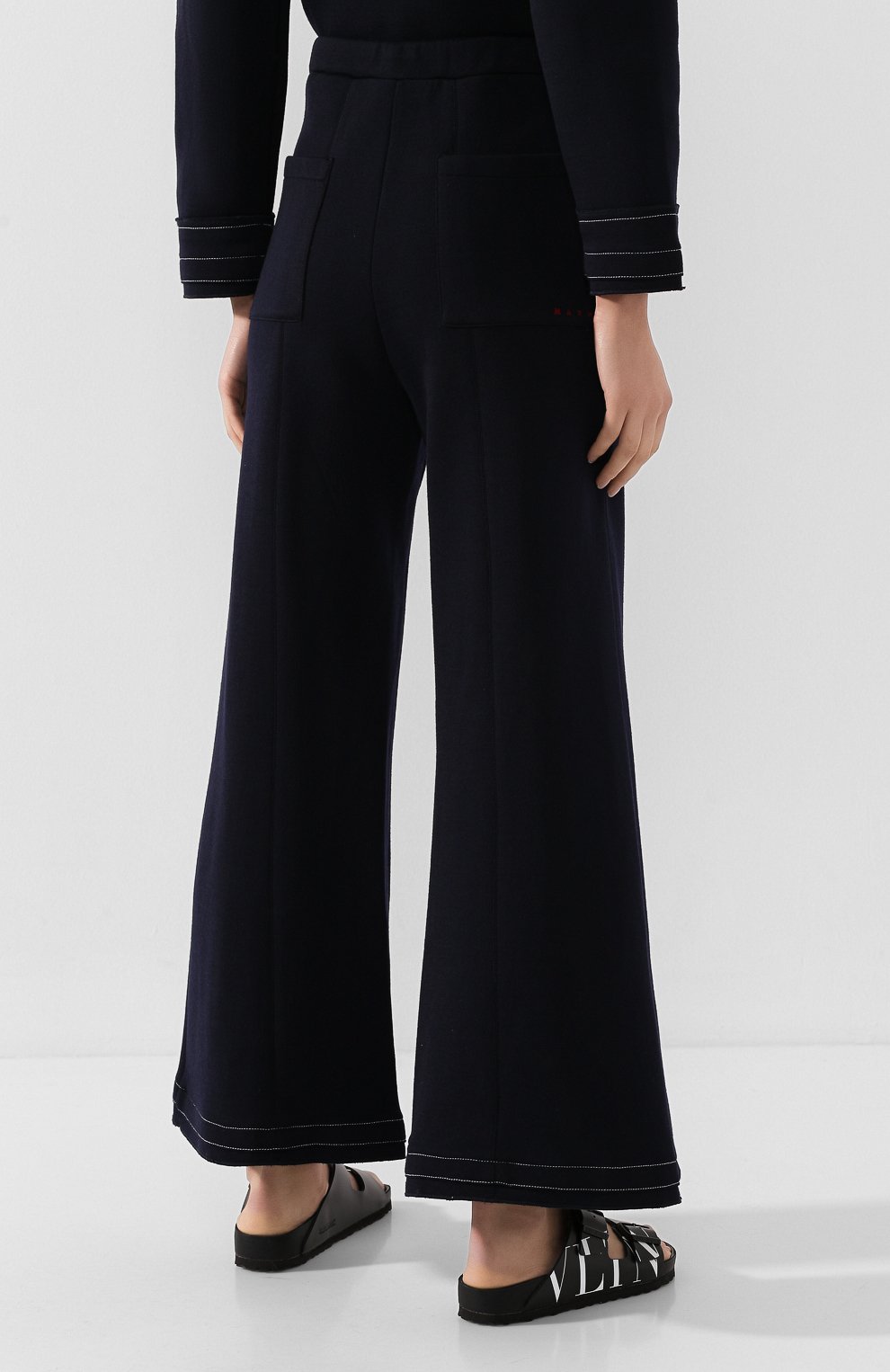 Шерстяные брюки MARNI, арт. PAJE0136X0/TW668, фото 4