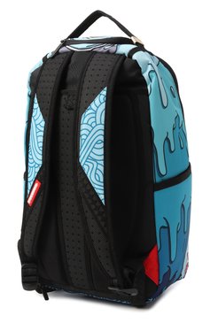 Детская рюкзак SPRAYGROUND голубого цвета, арт. 910B6927NSZ | Фото 2 (Материал: Текстиль; Материал сплава: Проставлено; Нос: Не проставлено)