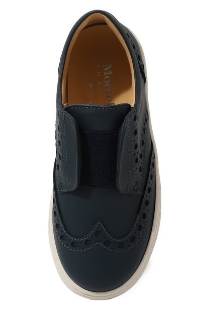 Кожаные слипоны MONTELPARE TRADITION, арт. MT17957/28-35, фото 4