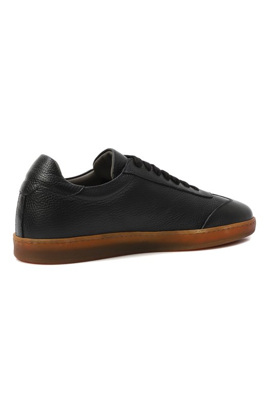 Кожаные кеды Corneliani 26TM60-2620933 Чёрный  26TM60-2620933 Фото 5