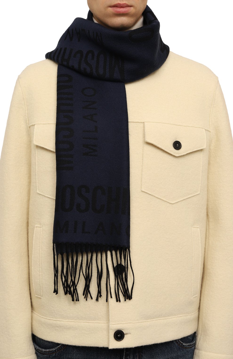 Шерстяной шарф MOSCHINO, арт. 50234/M5805, фото 2