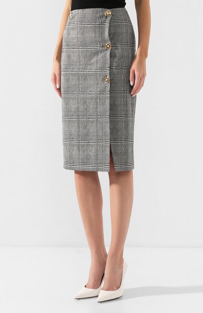 Шерстяная юбка VERSACE, арт. A84619/A216676, фото 3