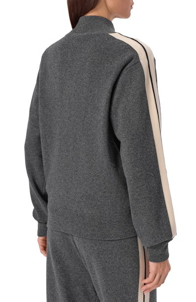 Кардиган из шерсти и вискозы PALM ANGELS, арт. PWHA062F25KNI001, фото 4