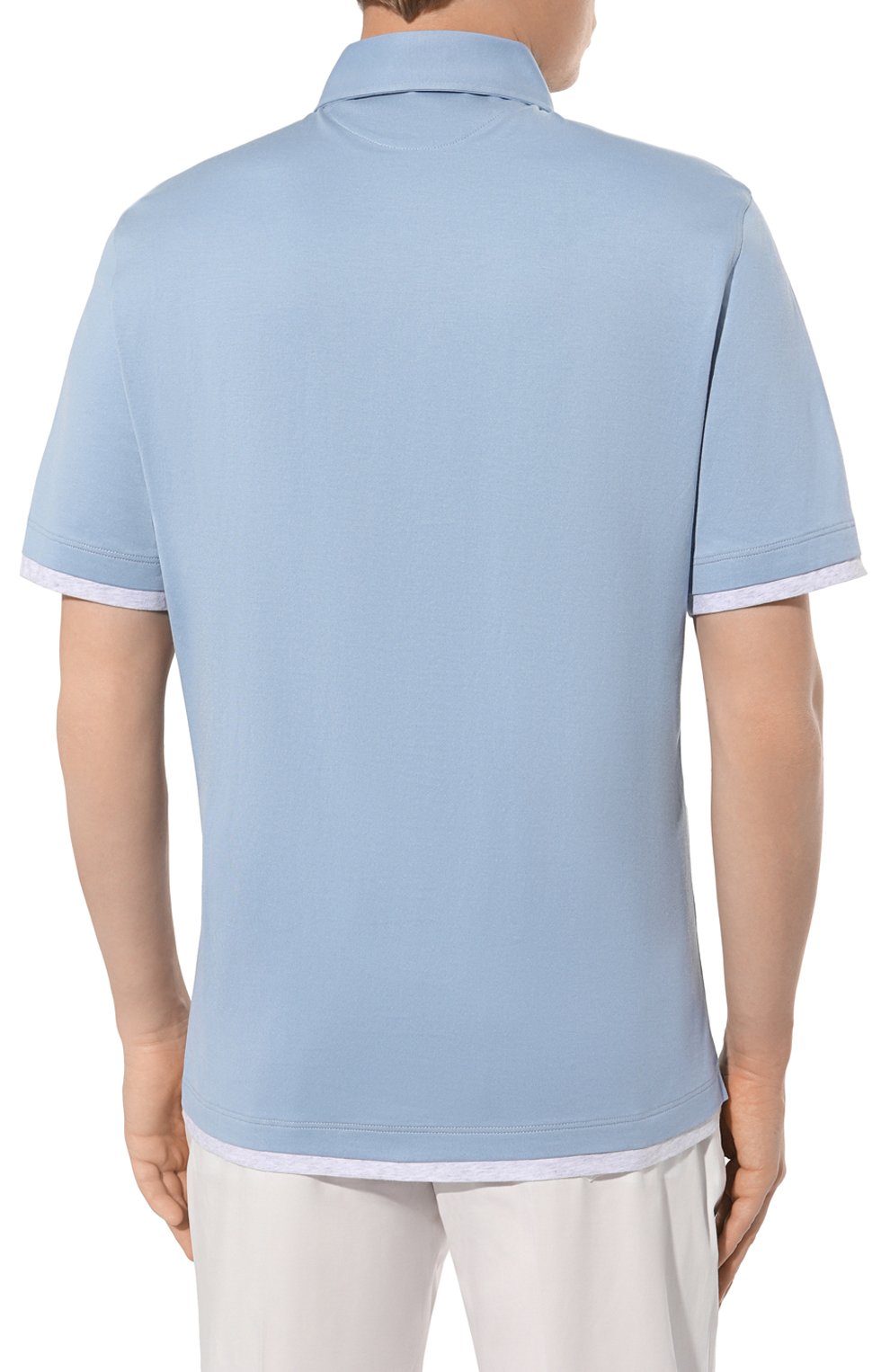 Хлопковое поло BRUNELLO CUCINELLI, арт. M0B133966, фото 4
