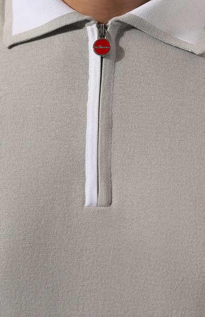 Хлопковое поло KITON, арт. UMK0571V1, фото 5