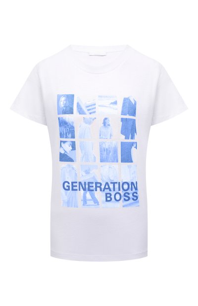 Женская хлопковая футболка BOSS, арт. 50449171