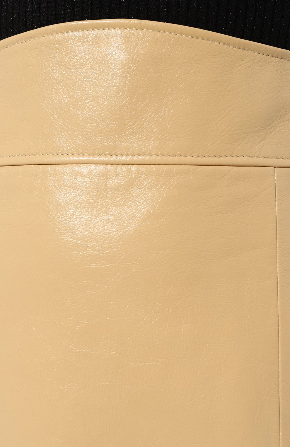 Кожаная юбка GUCCI, арт. 613294 XNAIX, фото 5