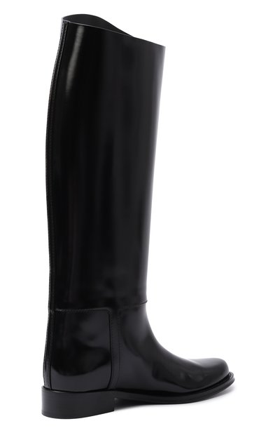 Кожаные сапоги julia SAINT LAURENT, арт. 850101/AAFUQ, фото 5