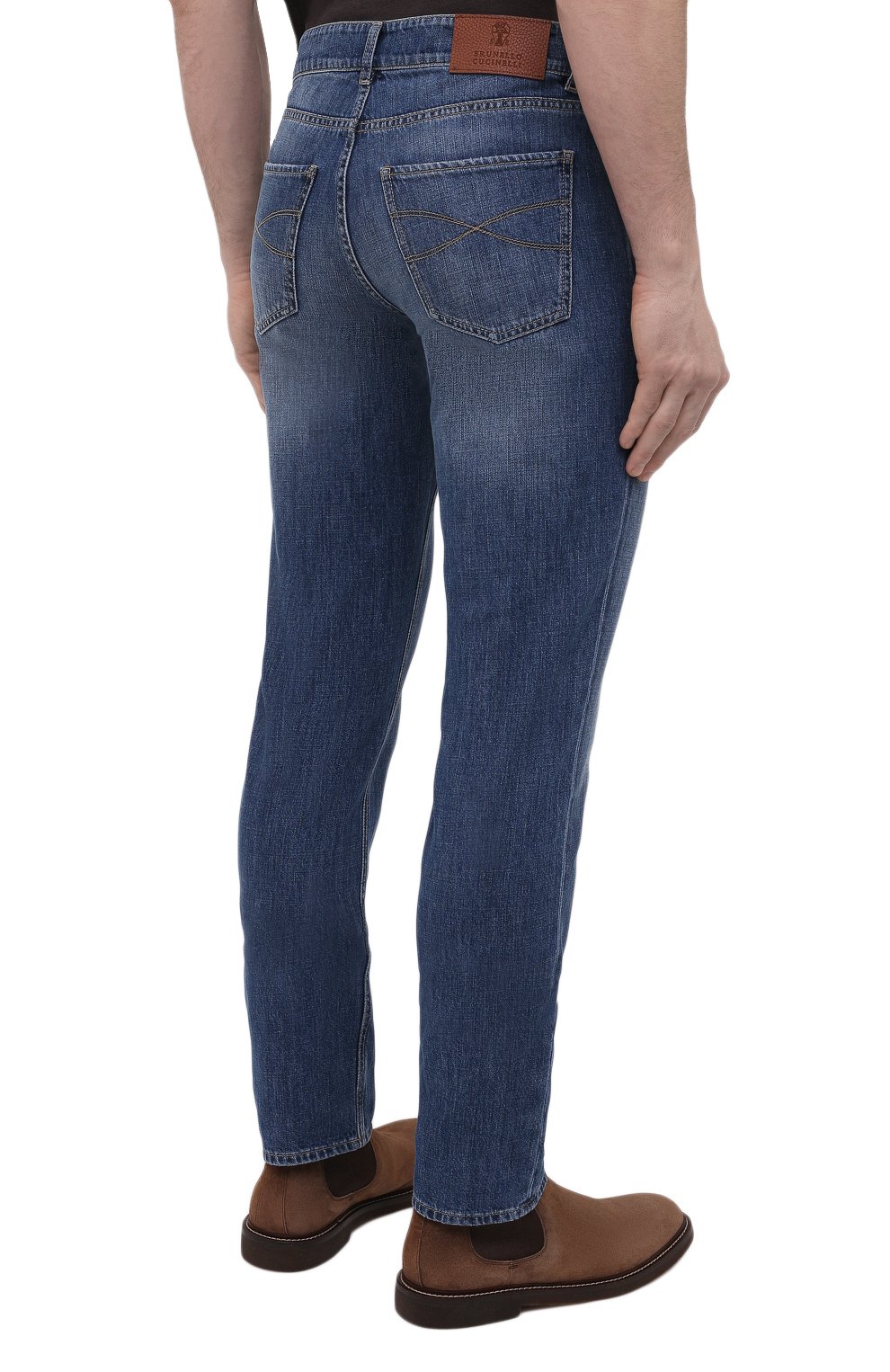 Джинсы traditional fit BRUNELLO CUCINELLI, арт. M0Z37B2210, фото 4