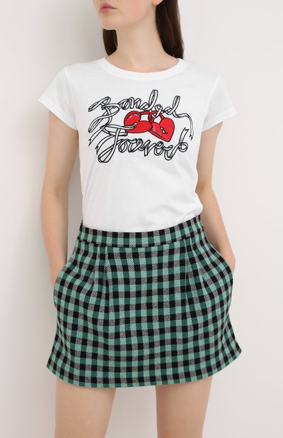 Хлопковая футболка REDVALENTINO, арт. UR3MG07N/5C3, фото 3