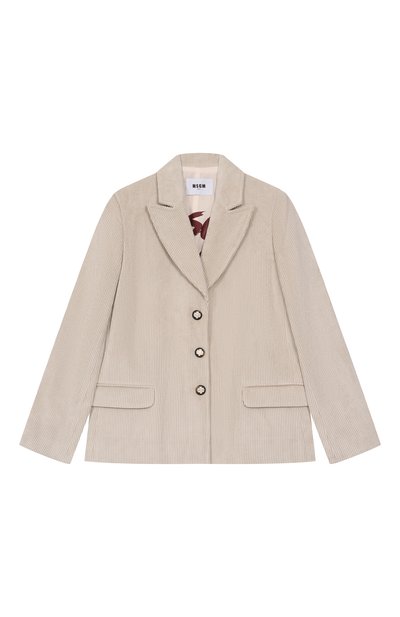 Вельветовый жакет MSGM KIDS, арт. F5MSJGJK102