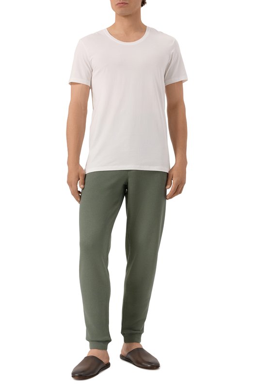 Хлопковая футболка Hanro 073088 Белый  073088 Фото 2