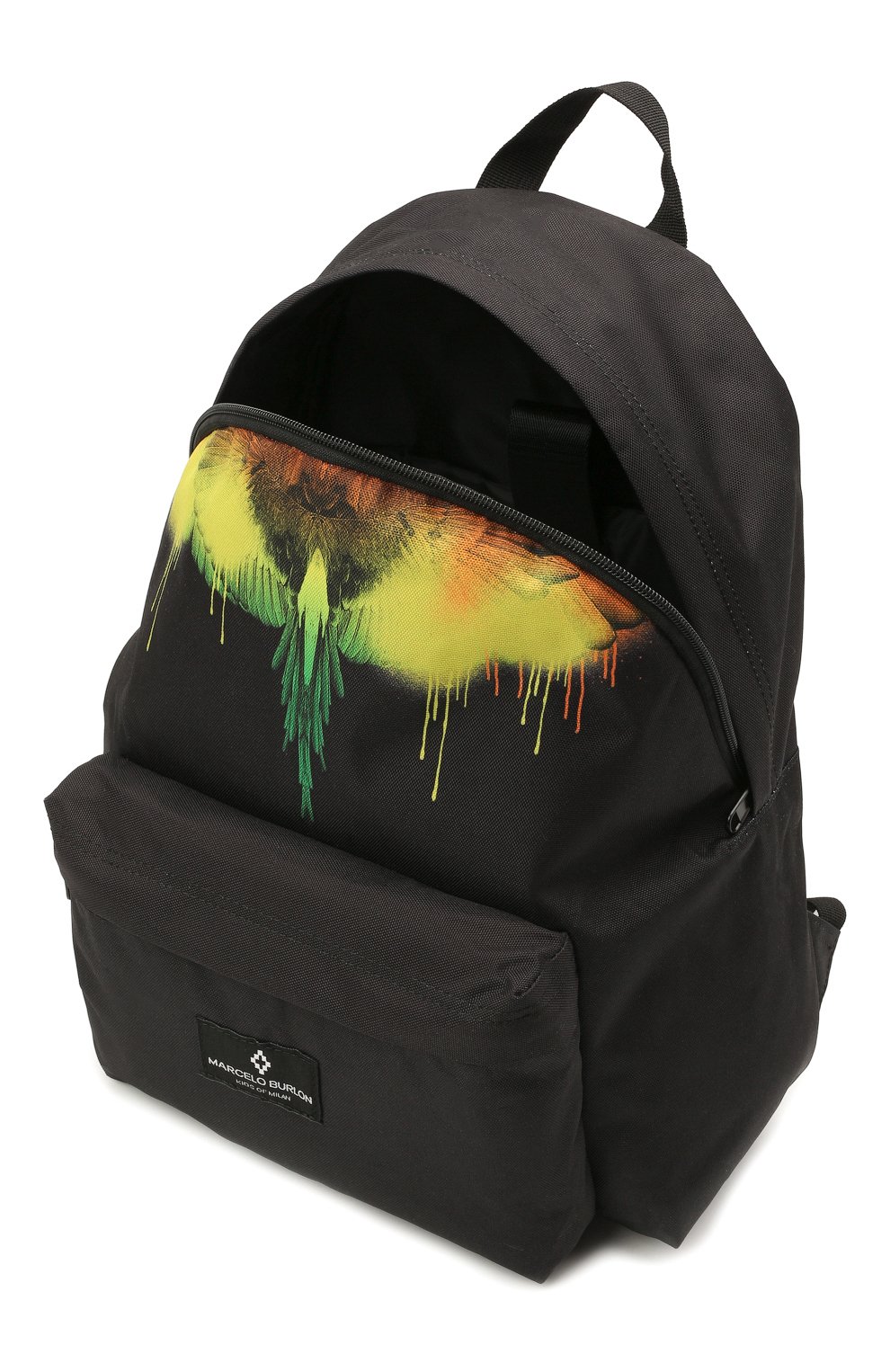 Рюкзак MARCELO BURLON KIDS OF MILAN черного цвета по цене 13950 руб., арт. 21E/B/MB/9512/9000, фото 3 Рюкзак MARCELO BURLON KIDS OF MILAN, арт. 21E/B/MB/9512/9000, фото 3