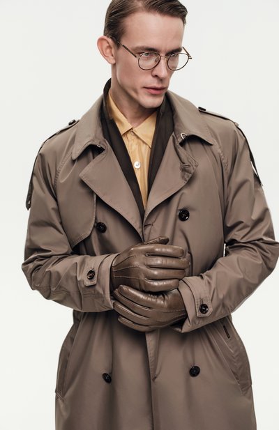 Кожаные перчатки GIORGIO ARMANI, арт. 744133/2F203, фото 3