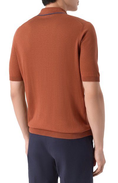 Шелковое поло GRAN SASSO, арт. 43166/23506, фото 4