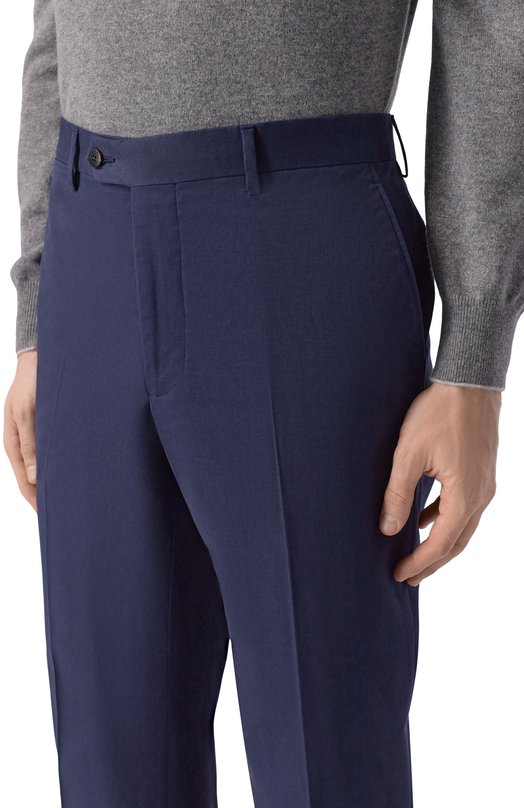 Хлопковые брюки MVST M25.1MM.T411/531 Синий  M25.1MM.T411/531 Фото 5