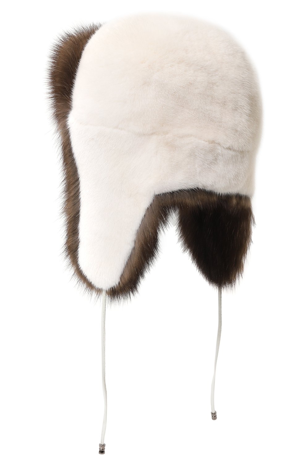 Шапка-ушанка из меха норки и соболя VICTORIA KUSENKOVA, арт. 091703504094, фото 3