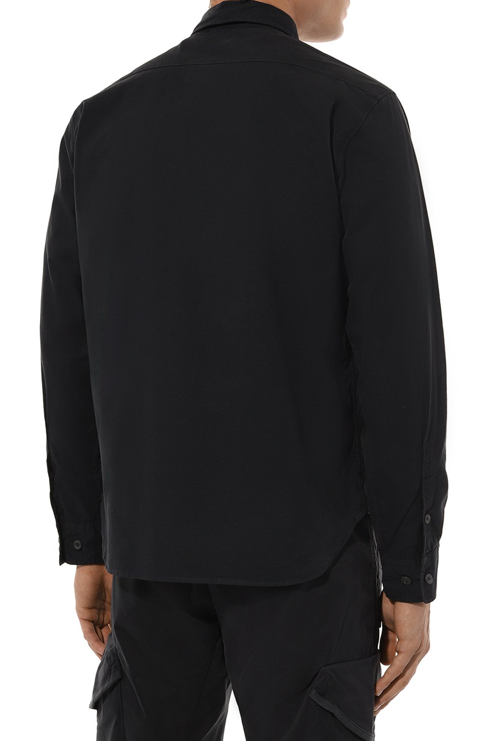 Хлопковая рубашка C.P. COMPANY, арт. 17CMSH140A110143G, фото 4